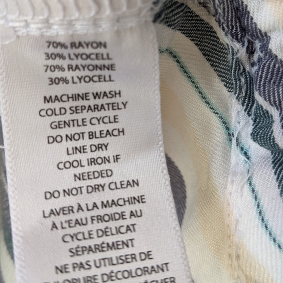 BeachLunchLounge Striped Top Rayon Lyocell - Picture 5 of 5